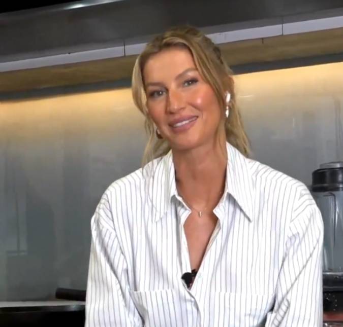 No <i>Mais Você</i>, Gisele Bündchen reflete sobre mudanças na vida: <i>Me sinto muito melhor nos meus 40 do que eu me sentia nos 20</i>