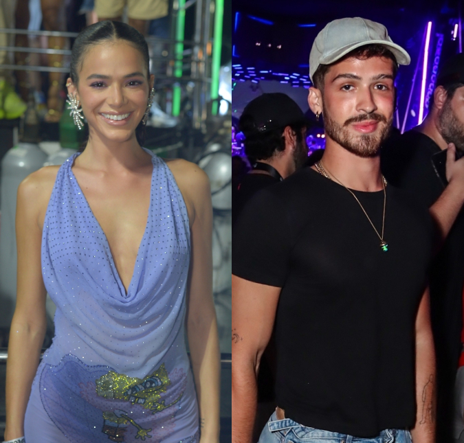 Em meio a boatos de <I>affair</i>, João Guilherme e Bruna Marquezine surgem juntos em clique