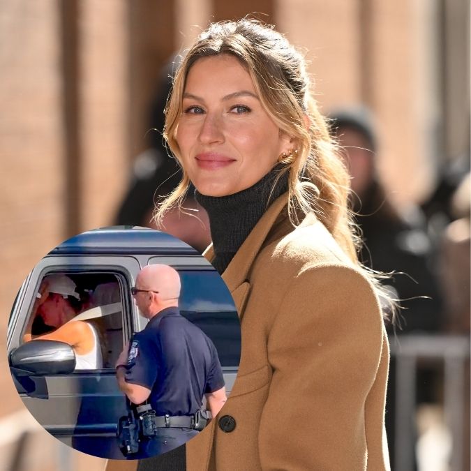 Gisele Bündchen é vista chorando após ser parada por policial nos Estados Unidos; entenda!