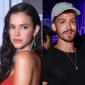 Bruna Marquezine ostenta suposto presente de João Guilherme em encontro; casal é flagrado aos beijos em <i>show</i>