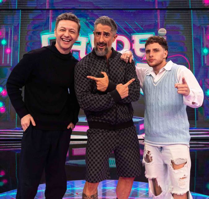 Diego Martins comenta sentimentos em dividir bancada de jurados com Lucas Lima no <i>Caldeirão com Mion</i>