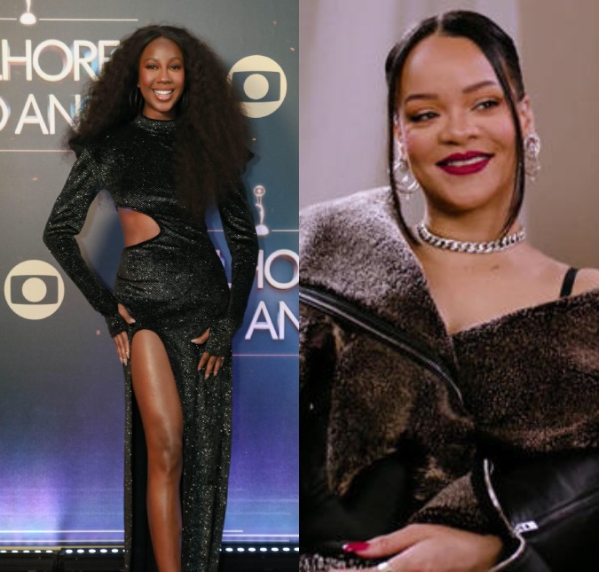 Camilla de Lucas participa de evento privado da <i>Fenty Beauty</i> e surta ao conhecer Rihanna