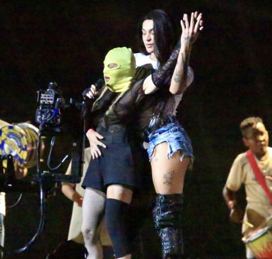 Madonna ensaia com Pabllo Vittar em Copacabana; veja cliques
