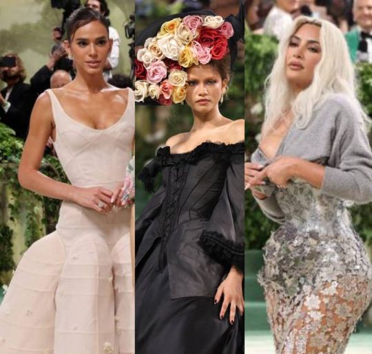Bruna Marquezine, Zendaya, Kim Kardashian e mais... Veja os melhores <i>looks</i> dos famosos no tapete vermelho do <I>MET Gala 2024</i>