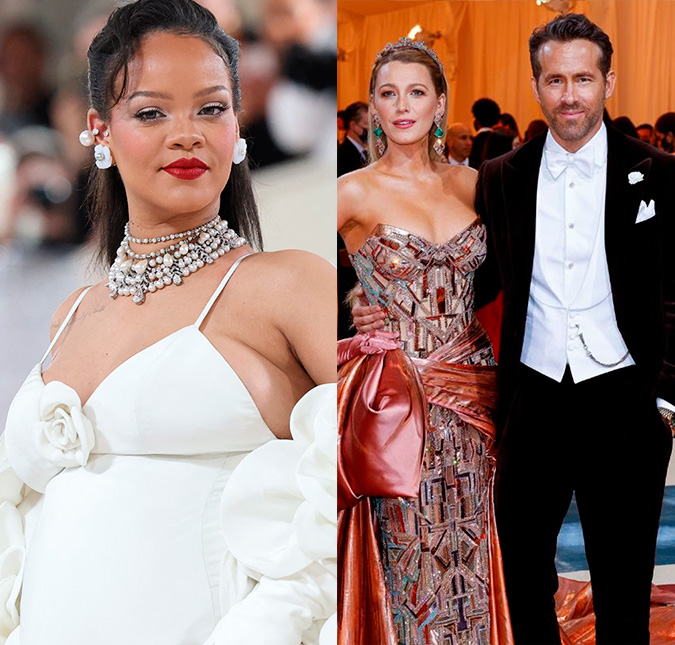 Descubra o motivo de Rihanna, Blake Lively, Ryan Reynolds e Jared Leto não terem ido ao <I>MET Gala 2024</i>