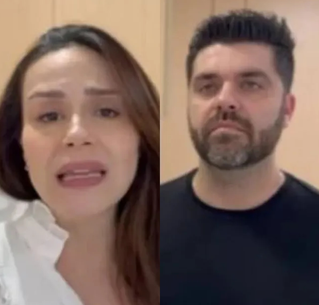 Marido de Nadja Haddad se pronuncia após um dos filhos gêmeos do casal morrer