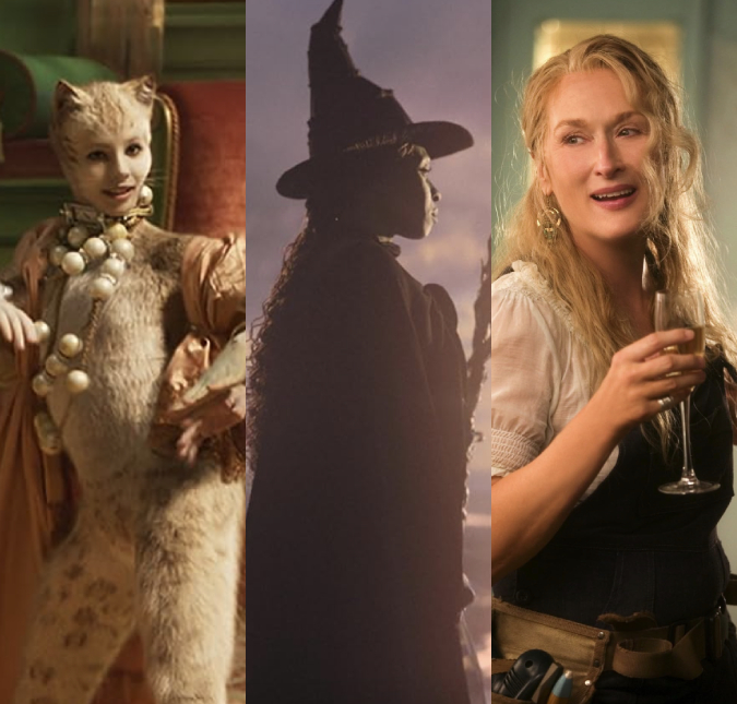 Com a chegada de <i>Wicked</i> nos cinemas, relembre 10 musicais da <i>Broadway</i> que foram adaptados para as telonas