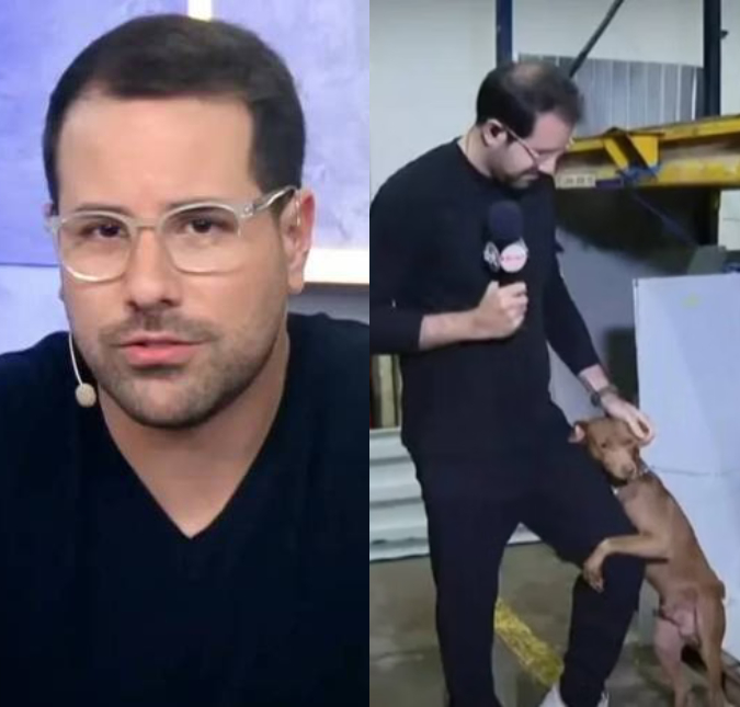 Paulo Mathias adota cachorrinho que o abraçou durante reportagem sobre tragédia no Rio Grande do Sul