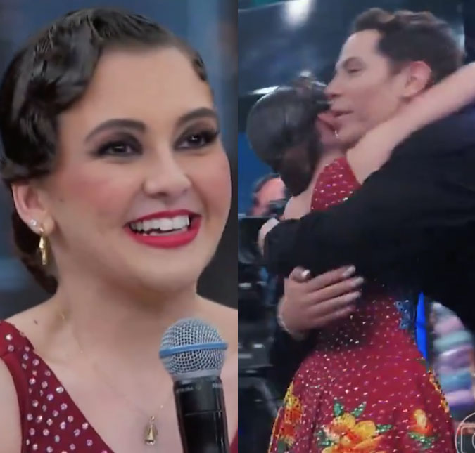 Klara Castanho se emociona ao encontrar e abraçar Christian Chávez, do <i>RBD</i>: <i>- Me tremendo inteira</i>
