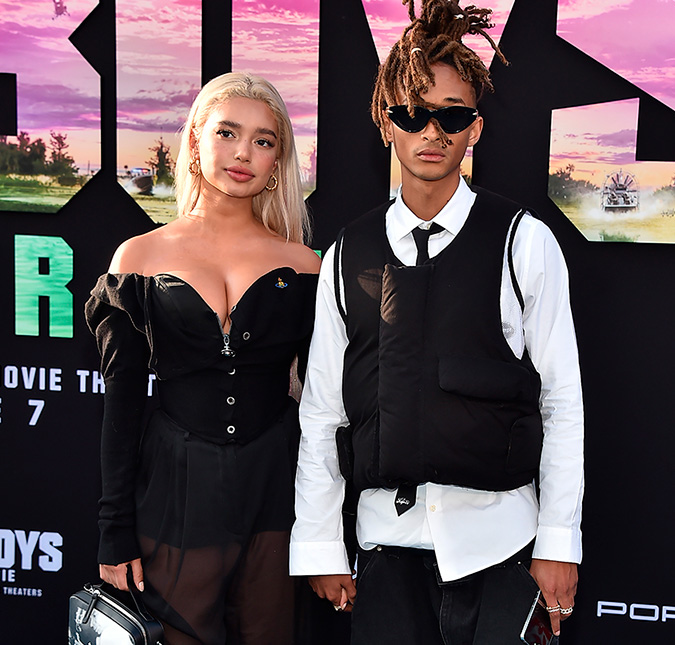 Jaden Smith, filho de Will Smith, aparece em tapete vermelho pela primeira vez com namorada após quatro anos de namoro