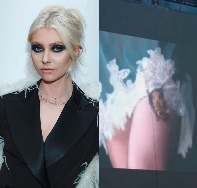 Taylor Momsen, de <I>Gossip Girl</i>, é mordida por morcego durante <I>show</i> na Espanha; veja o vídeo
