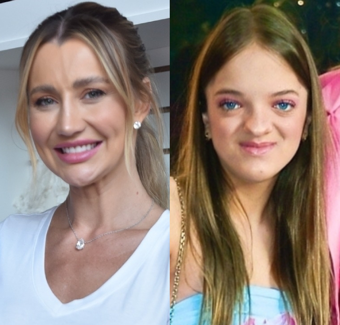 Ana Paula Siebert diverte internautas com vídeo ao lado da enteada, Rafa Justus: <i>Tag de família!</i>; assista