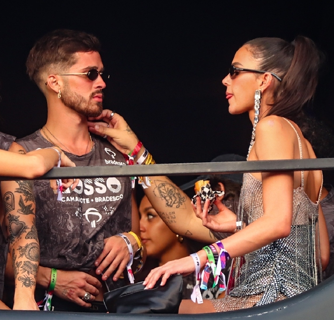 Em meio a boatos de <i>affair</i>, João Guilherme é flagrado no aniversário surpresa da mãe de Bruna Marquezine; assista