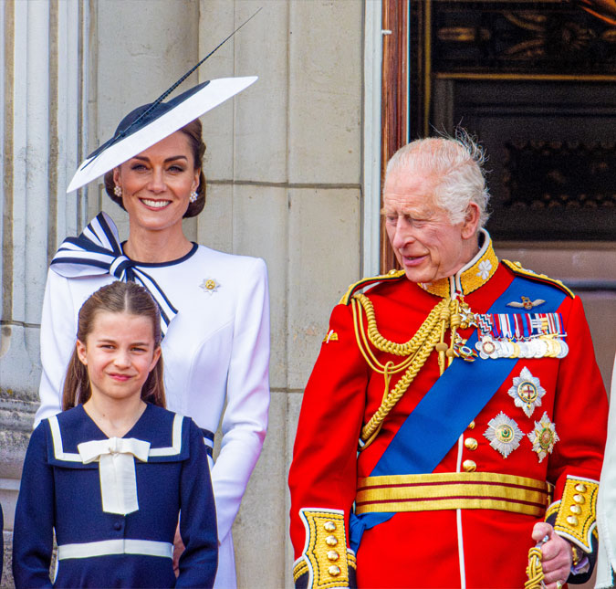Descubra o motivo de Kate Middleton ter ficado ao lado do Rei Charles III em evento da realeza