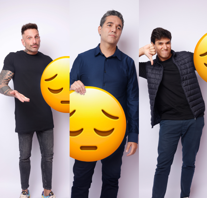 Fernando Sampaio, Guipa e Bruno Cardoso estão na sexta Zona de Risco da mansão em <I>A Grande Conquista</I>