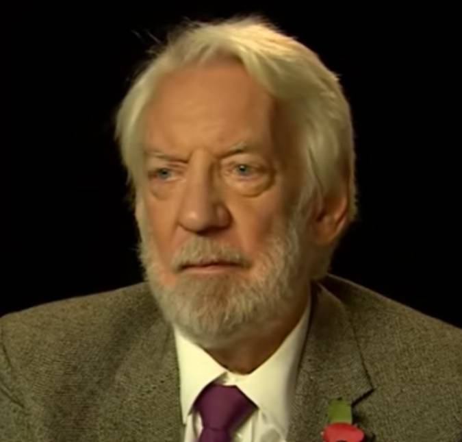Morre Donald Sutherland, ator de <I>Jogos Vorazes</i>, aos 88 anos de idade
