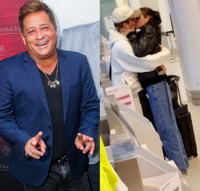Leonardo comenta namoro de João Guilherme e Bruna Marquezine: <i>Estou achando ótimo</i>