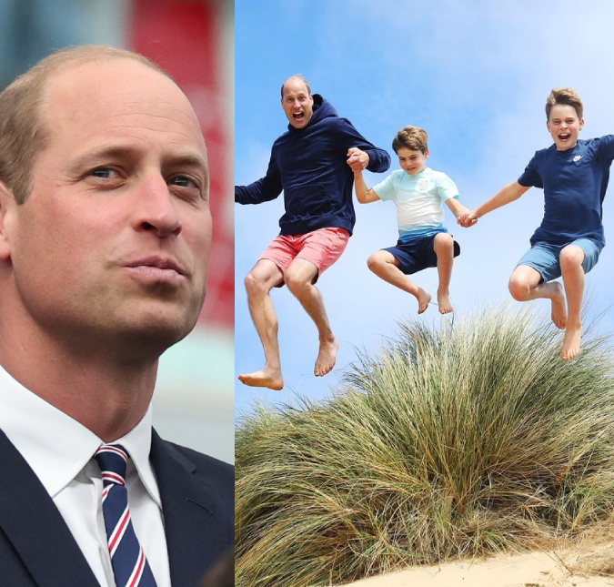 Foto em celebração ao aniversário de Príncipe William gera novas suspeitas de uso de <i>Photoshop: De onde você estava saltando?</i>