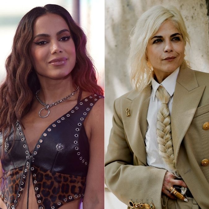 Anitta defende Selma Blair após fãs acusarem atriz de ignorar funkeira na Semana de Alta-Costura