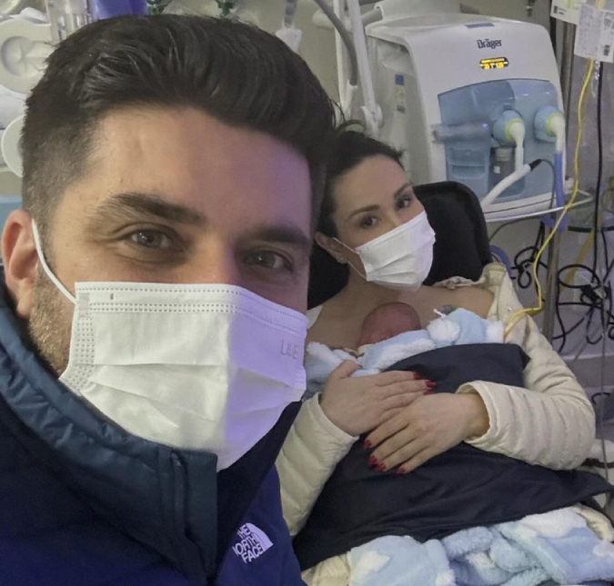 Nadja Haddad comemora recuperação do filho: <i>Voltando a sorrir</i>
