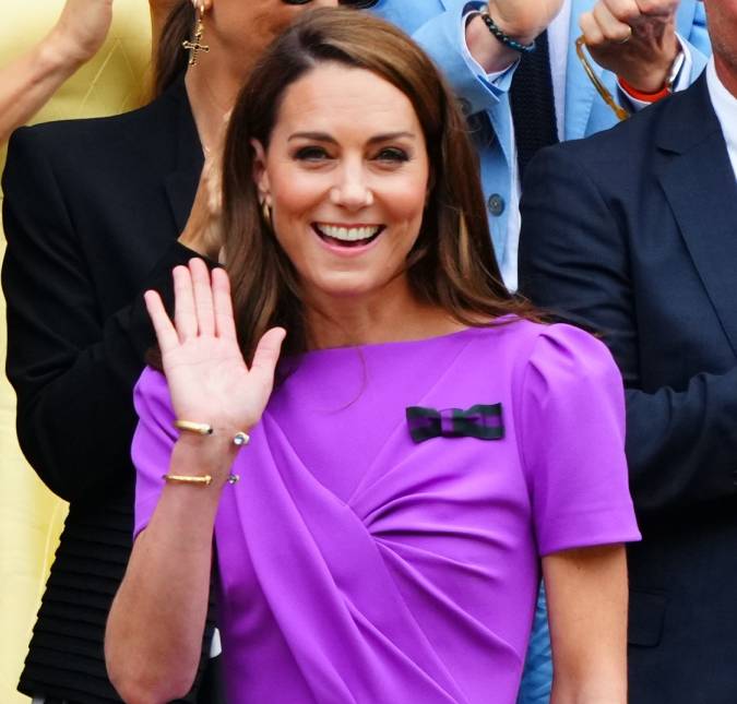 Kate Middleton marca presença no Torneio de Wimbledon ao lado da Princesa Charlotte