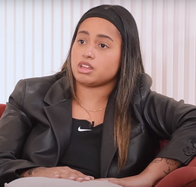 MC Loma relata susto após filha de um ano de idade engasgar com coxinha: <i>- Estava roxa, sem ar nenhum</i>