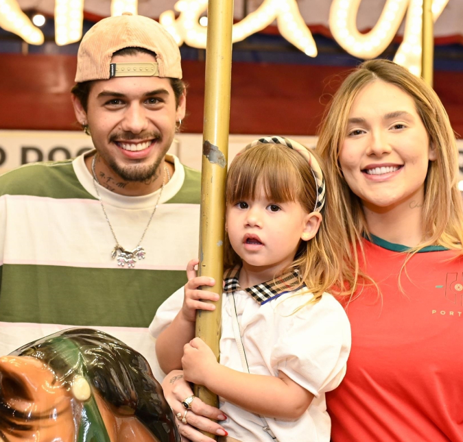 Zé Felipe se assusta ao ver Maria Alice falando com <i>tio Leandro</i>, irmão de Leonardo que morreu nos anos 90