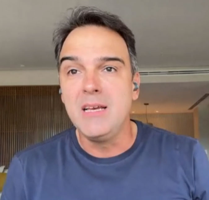 Tadeu Schmidt reflete sobre sua carreira no jornalismo esportivo e diz não sentir falta: <i>- Fechei muito realizado esse ciclo</i>