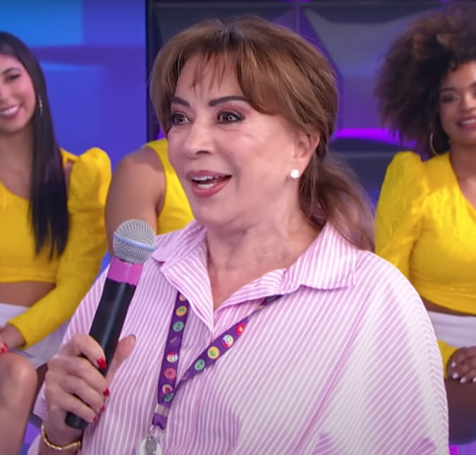 Íris Abravanel fala sobre estado de saúde de Silvio Santos: <i>- Ele está ótimo em casa</i>