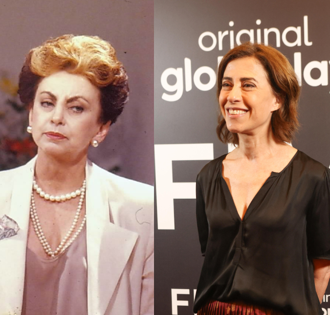 Odete Roitman veio aí? Após Fernanda Torres esconder cabelo, <i>internet</i> aponta atriz como possível vilã do <i>remake</i> de <i>Vale Tudo</i>