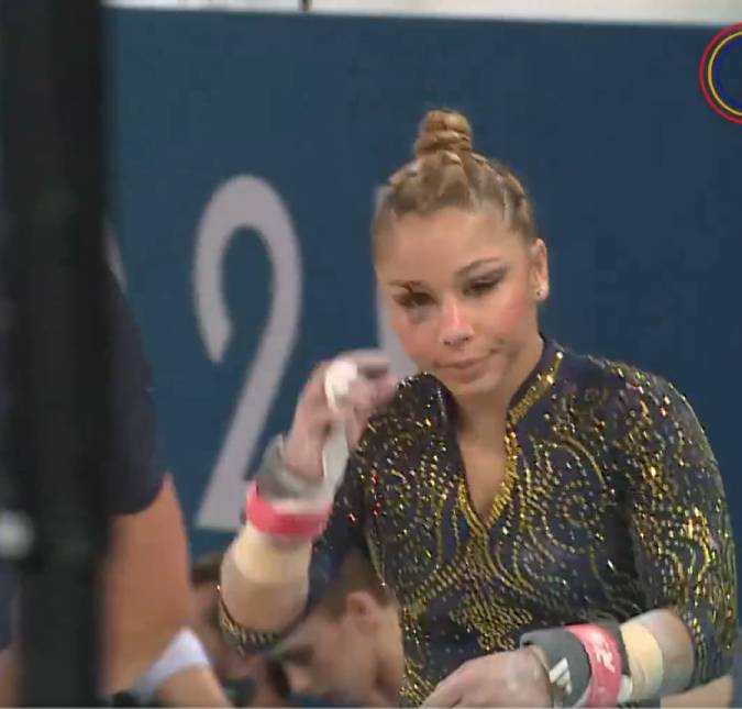 Flavinha leva tombo na final da ginástica artística nas Olimpíadas, corta o supercílio e <i>web</i> repercute o momento; assista