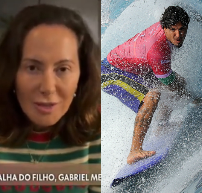 Simone Medina comenta participação quase perfeita de Gabriel Medina nas Olimpíadas de Paris: <I>Sou uma mãe muito orgulhosa</i>
