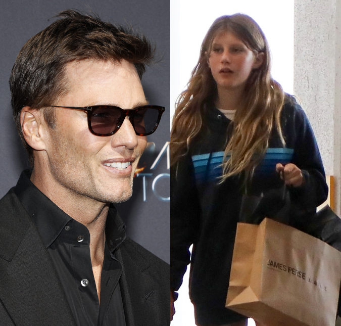 Momento pai e filha! Tom Brady, ex de Gisele Bündchen, passeia com filha