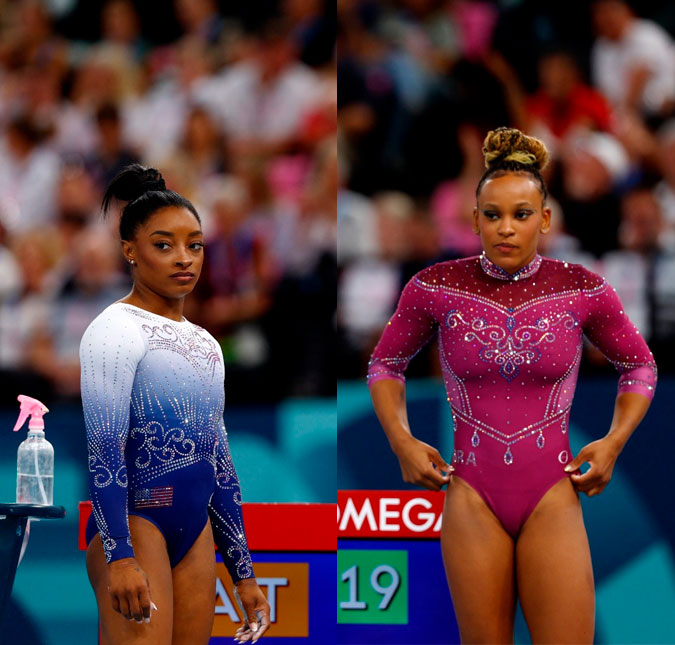 Simone Biles e Rebeca Andrade ficam fora do pódio da final na trave nas Olimpíadas de Paris
