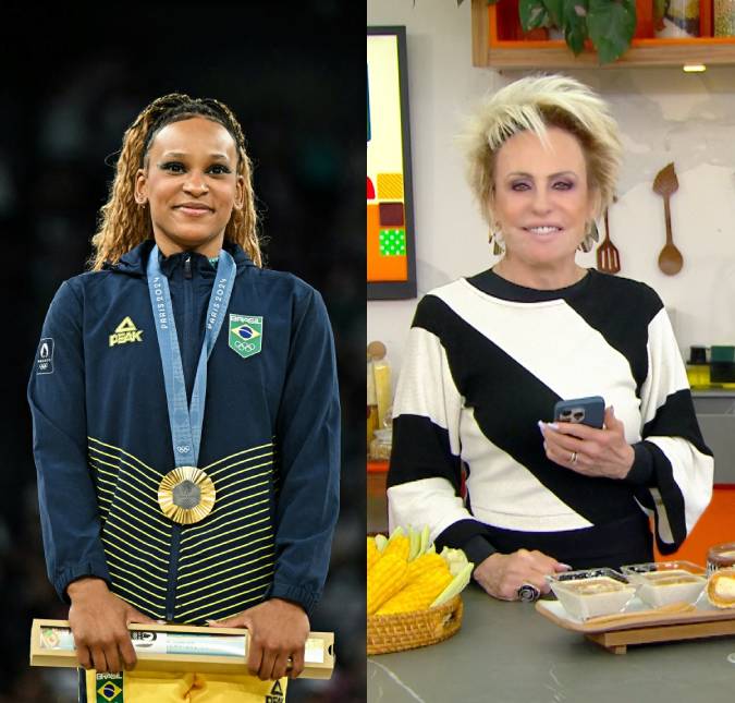 Após entrevista de receitas viralizar, Ana Maria Braga chama Rebeca Andrade para cozinhar com ela