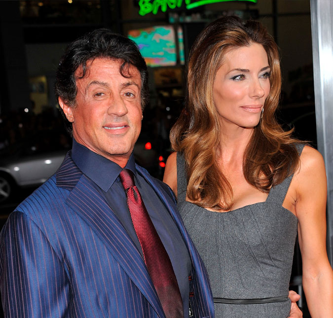 Sylvester Stallone tira fotos do baú para parabenizar esposa; veja