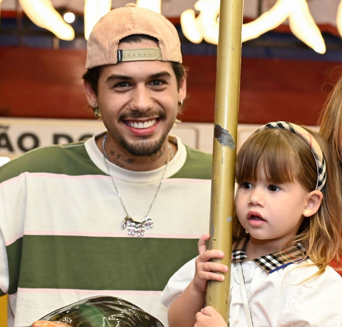 Zé Felipe se emociona com apresentação de Maria Alice: <i>Que Deus abençoe a vida dos meus filhos sempre</i>