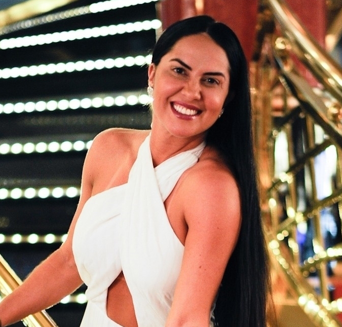 Graciele Lacerda exibe barriguinha durante treino e fãs ficam encantados: <i>Já apareceu e está bem redondinha</i>