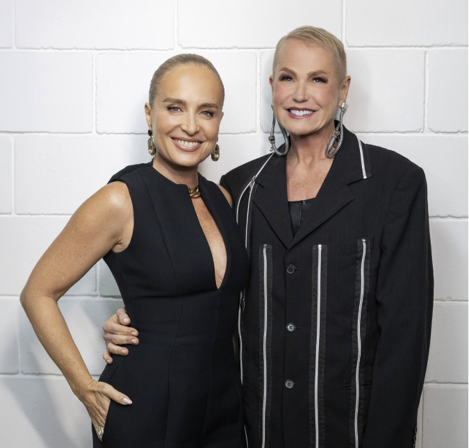 Xuxa Meneghel posta vídeo com Angélica nos bastidores do <I>Domingão: Fortes emoções</I>
