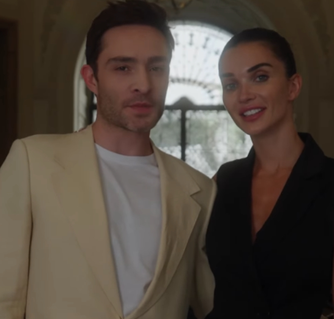 Ed Westwick, ator de Gossip Girl, se casa em luxuosa cerimônia na Itália