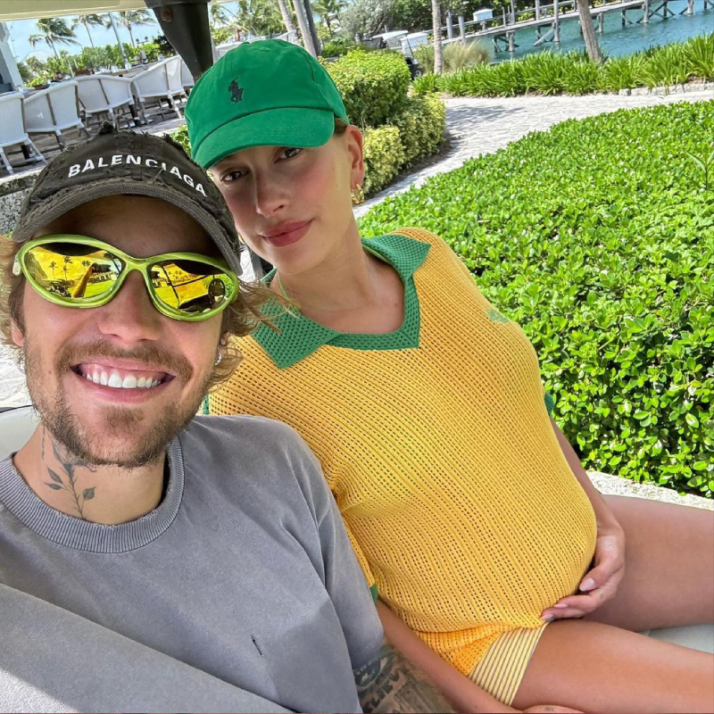 Data de nascimento do filho de Justin Bieber e Hailey é acidentalmente revelada