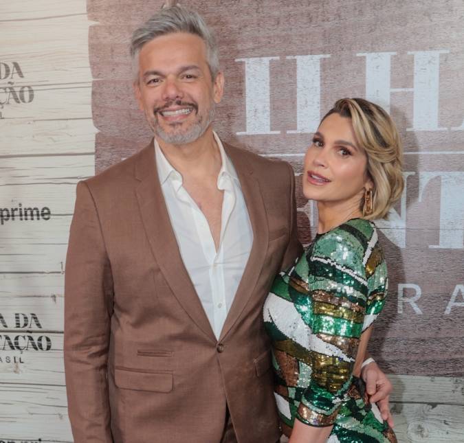 Otaviano Costa fala sobre apoio de Flávia Alessandra durante o aneurisma: - <i>Aproximou mais a gente</i>