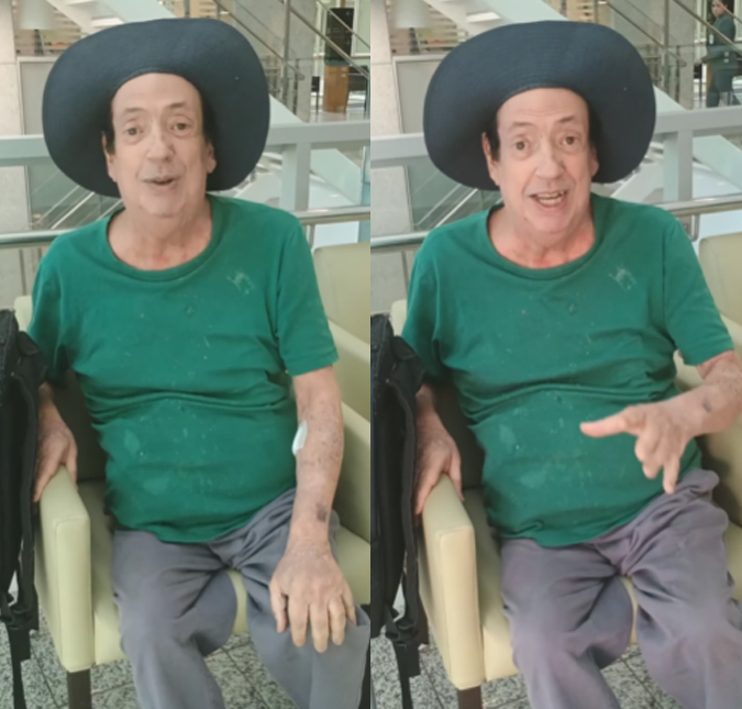 Após cateterismo, Marcos Oliveira deixa hospital: <i>- Estou indo para casa e quero trabalhar</i>