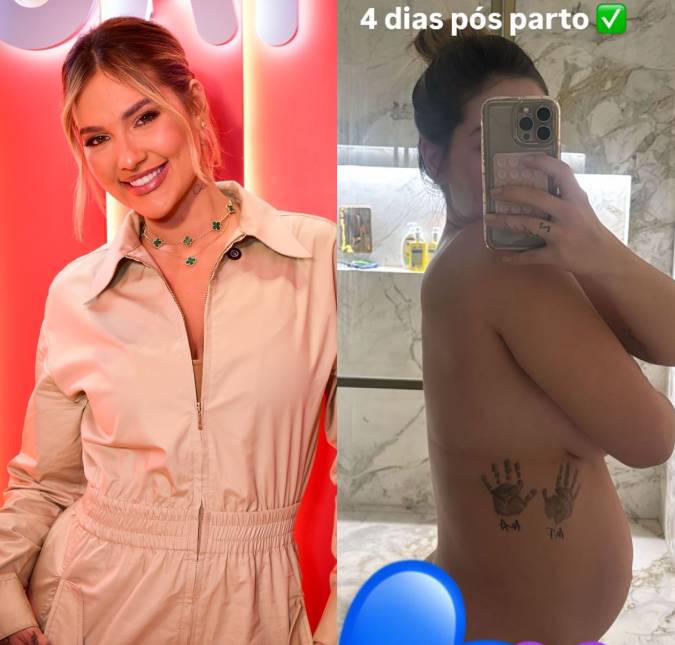 Virginia Fonseca exibe mudanças no corpo quatro dias após nascimento de José Leonardo