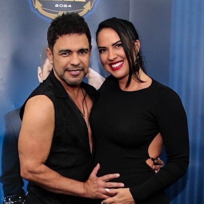 Graciele Lacerda mostra barriguinha da primeira gravidez com Zezé Di Camargo