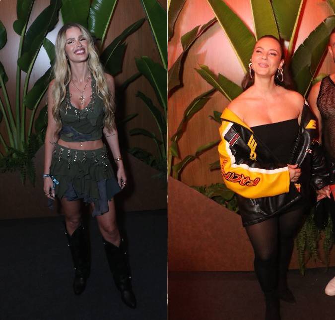 Yasmin Brunet e Paolla Oliviera negam climão em festival: <i>Quem cria são vocês</i>