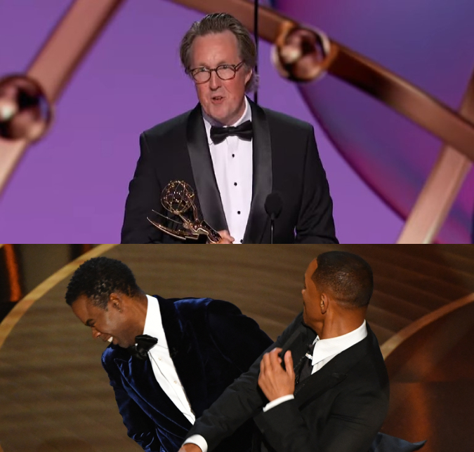 Will Smith, de <i>Slow Horses</i>, leva <i>Emmy</i> por Melhor Roteiro e faz piada com ator por polêmica no <i>Oscar</i>; entenda