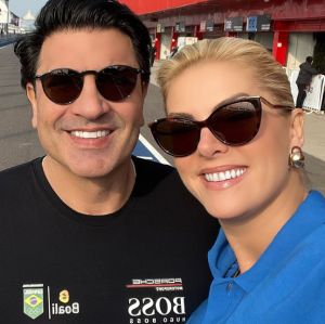 Muito apaixonados! Confira as declarações de Ana Hickmann e Edu Guedes