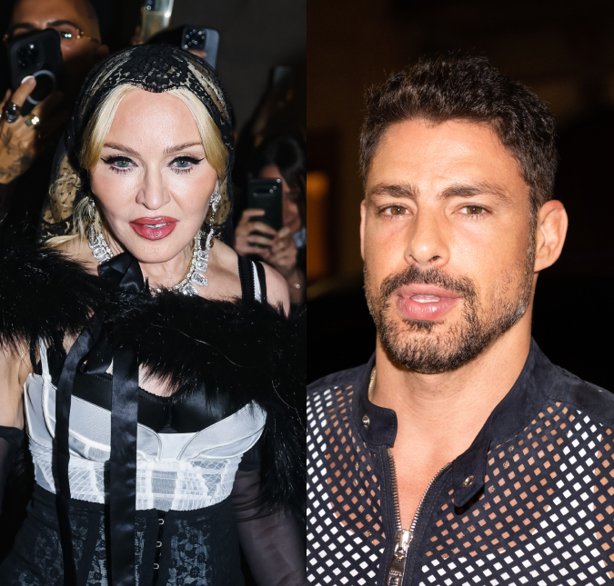 Cauã Reymond surge em foto com Madonna nas redes sociais