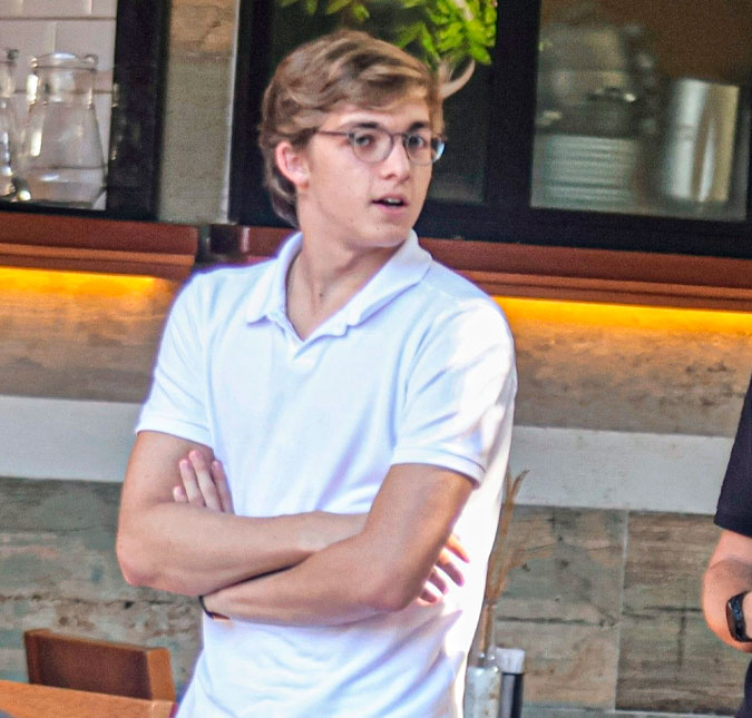 Primogênito de Luciano Huck e Angélica revela empolgação para estudar em Nova York
